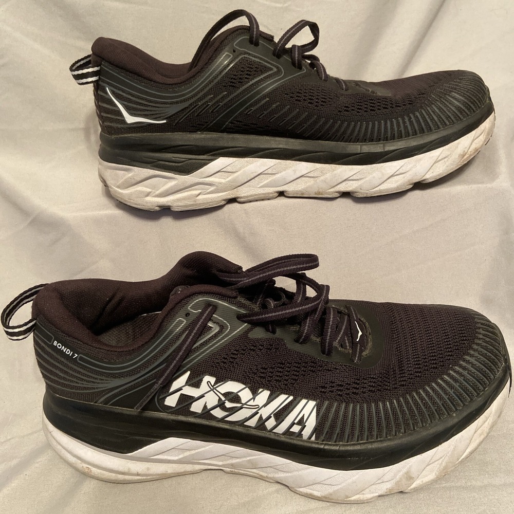 Hoka One One Bondi 7  Women's Running  Sneakers Size US 9.5 With CURREX Soles‎